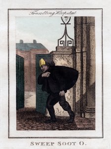 Zamiatacz sadzy O, szpital Foundling, Londyn, 1805 autorstwa Unbekannt