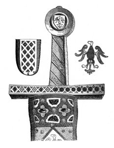 Miecz Karola Wielkiego, XVIII w., 1870 r autorstwa Unbekannt