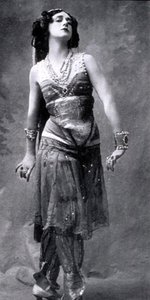 Tamara Karsavina, rosyjska baletnica, 1911 autorstwa Unbekannt