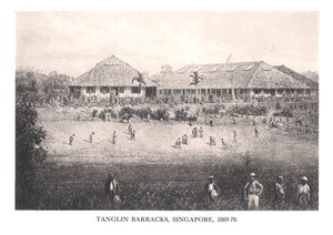Koszary Tanglin, Singapur, 1869-1870 1912 autorstwa Unbekannt