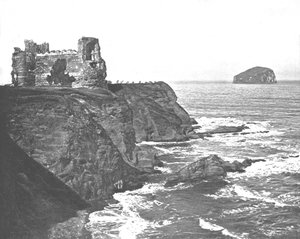 Zamek Tantallon, Berwickshire. autorstwa Unbekannt