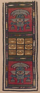 Fragment gobelinu, 700-1370s. autorstwa Unbekannt