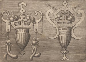 Tablice i inne ozdoby z różnymi i kapryśnymi wynalazkami Kartusze i inne ozdoby z ..., 1773. autorstwa Unbekannt
