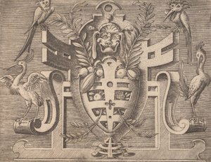 Tablice i inne ozdoby z różnymi i kapryśnymi wynalazkami Kartusze i inne ozdoby z ..., 1773. autorstwa Unbekannt