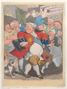 Taylor przemienił się w Lorda, 1812., 1812. autorstwa Unbekannt