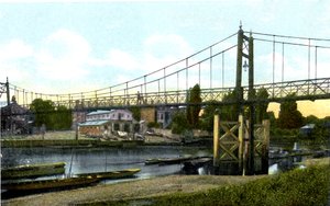 Teddington Bridge, Londyn, XX wiek autorstwa Unbekannt