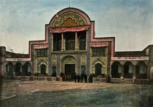 Teheran. Porte Du Palais Du Schah, Brama Pałacu Szacha - Teheran, 1900. autorstwa Unbekannt