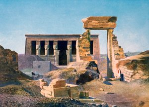 Świątynia Hathor, Dendera, Egipt, XX w. autorstwa Unbekannt