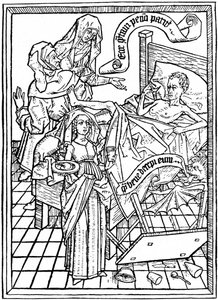 Pokusa niecierpliwości, ok. 1465 1964. autorstwa Unbekannt