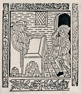 Najemca płacący czynsz, 1523, 1903 autorstwa Unbekannt