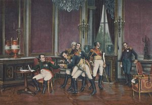 Abdykacja, Fontainebleau, 6 kwietnia 1814, 1896 autorstwa Unbekannt