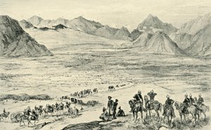 Akcja na wzgórzach nad Charasią, 6 października 1879, 1901. autorstwa Unbekannt