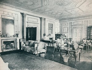 Salon Adama, Stoke Edith, ok. 1909 r. autorstwa Unbekannt