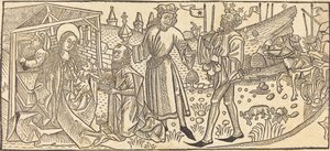 Adoracja Trzech Króli, prawdopodobnie 1486. autorstwa Unbekannt