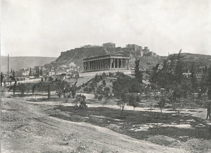Agora i Akropol, Ateny, Grecja, 1895. autorstwa Unbekannt