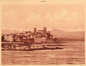 Grzbiet Alp i Antibes, 1930. autorstwa Unbekannt