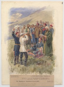 Powstanie kwietniowe 1878. Negocjacje w sztabie powstańców, 1878 autorstwa Unbekannt