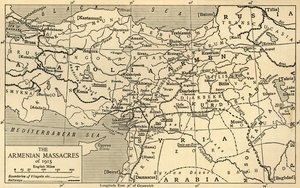 Rzeź Ormiańska w 1915 r., I wojna światowa, ok. 1920 r. autorstwa Unbekannt