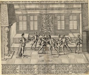 Zabójstwo księcia Guise, 1588 autorstwa Unbekannt