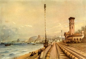 „Koleja atmosferyczna w Dawlish, 1847”, 1945. autorstwa Unbekannt
