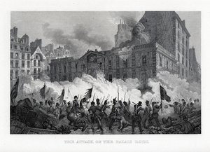 Atak na Pałac Królewski, 1882 r. autorstwa Unbekannt