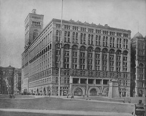 Audytorium, Chicago, ok. 1897. autorstwa Unbekannt