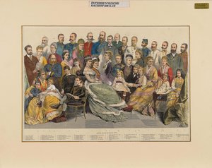 Austriacka rodzina cesarska, 1879. autorstwa Unbekannt