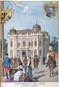 Pawilon austriacki na Wystawie Powszechnej 1900, Paryż, 1900 autorstwa Unbekannt