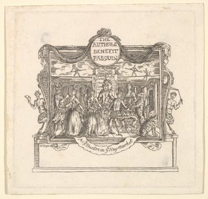Korzyść autorów: Pasquin, 1736. autorstwa Unbekannt