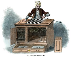 Szachista automatyczny, 1845 autorstwa Unbekannt