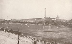Boisko piłkarskie Bangu: Centralna Kolej, 1914 autorstwa Unbekannt