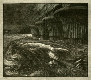 Bankiet Nitocrisa, 1890. autorstwa Unbekannt