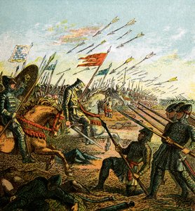 Bitwa pod Hastings, 1066, c1850 autorstwa Unbekannt
