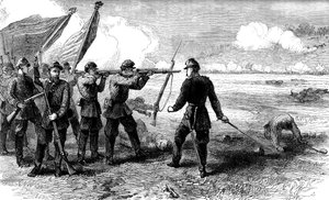 Bitwa pod Bull Run, Wirginia, 1861 c1880 autorstwa Unbekannt