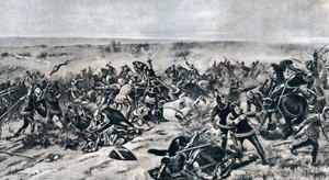 Bitwa pod Crecy, 26 sierpnia 1346, 1910 autorstwa Unbekannt