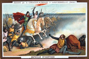 Bitwa pod Hastings, 1066, XIX w. autorstwa Unbekannt