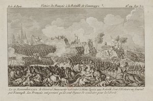 Bitwa pod Jemappes, 1792. autorstwa Unbekannt