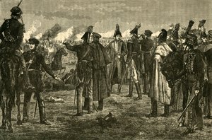 Bitwa pod Lipskiem, 1813, 1890. autorstwa Unbekannt