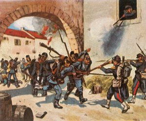 Bitwa pod Sedanem, 1 września 1870, 1936. autorstwa Unbekannt