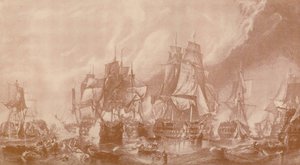 Bitwa pod Trafalgarem, 1805, 1896. autorstwa Unbekannt