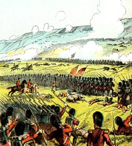 Bitwa pod Almą, 1854, ok. 1850 r. autorstwa Unbekannt