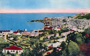 Zatoka Algierska, Algier, Algieria, początek XX wieku autorstwa Unbekannt
