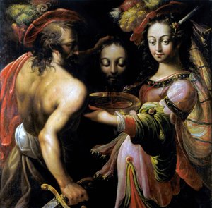 Ścięcie Jana Chrzciciela, ok. 1630 r autorstwa Unbekannt