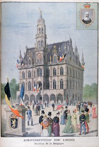 Pawilon Belgii na Wystawie Światowej 1900, Paryż, 1900 autorstwa Unbekannt