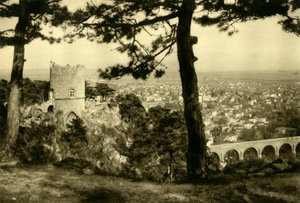 Czarna Wieża, Mödling, Dolna Austria, ok. 1935. autorstwa Unbekannt
