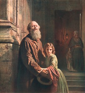 Ślepy żebrak, 1853, ok. 1902. autorstwa Unbekannt