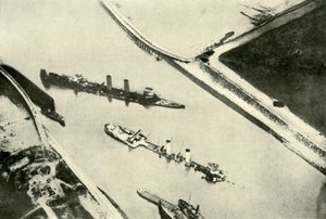 Blokowanie portu Zeebrugge, 1919. autorstwa Unbekannt