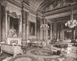 Niebieski Salonik, Pałac Buckingham, Londyn, 1894. autorstwa Unbekannt