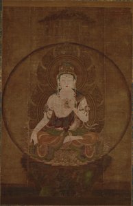 Bodhisattwa Akasagarbha Kokuzo Bosatsu, XII wiek autorstwa Unbekannt