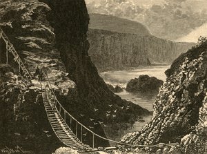 Most, Carrick-A-Rede, 1898. autorstwa Unbekannt